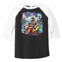 Chillin Like A Felon Summer 2024 Toddler Fine Jersey T-Shirt
