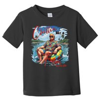 Chillin Like A Felon Summer 2024 Toddler T-Shirt