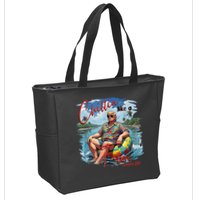 Chillin Like A Felon Summer 2024 Zip Tote Bag