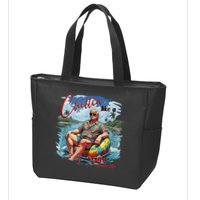 Chillin Like A Felon Summer 2024 Zip Tote Bag