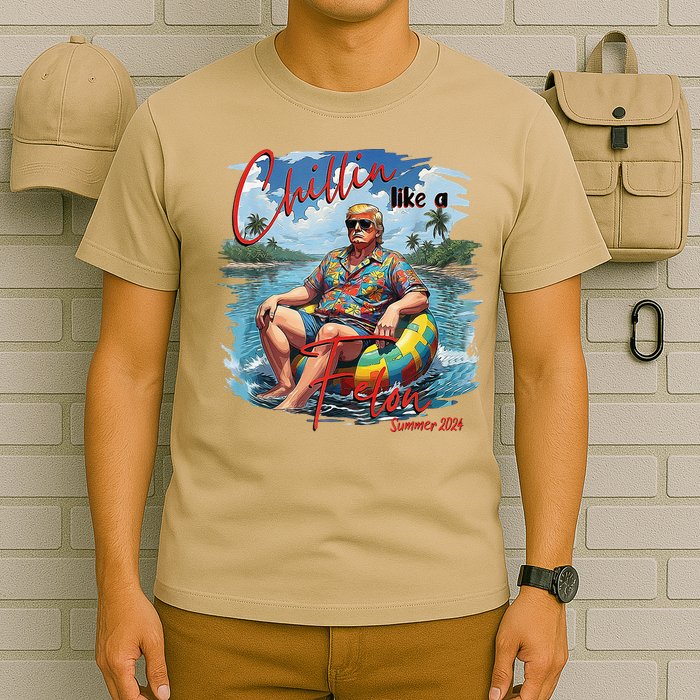 Chillin Like A Felon Summer 2024 T-Shirt