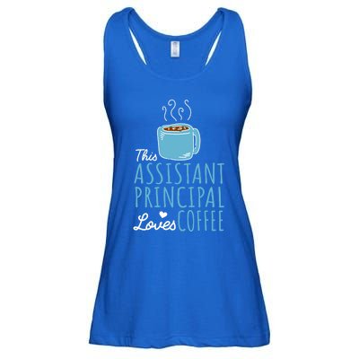 Coffee Lover And Assistant Principal Gift Ladies Essential Flowy Tank