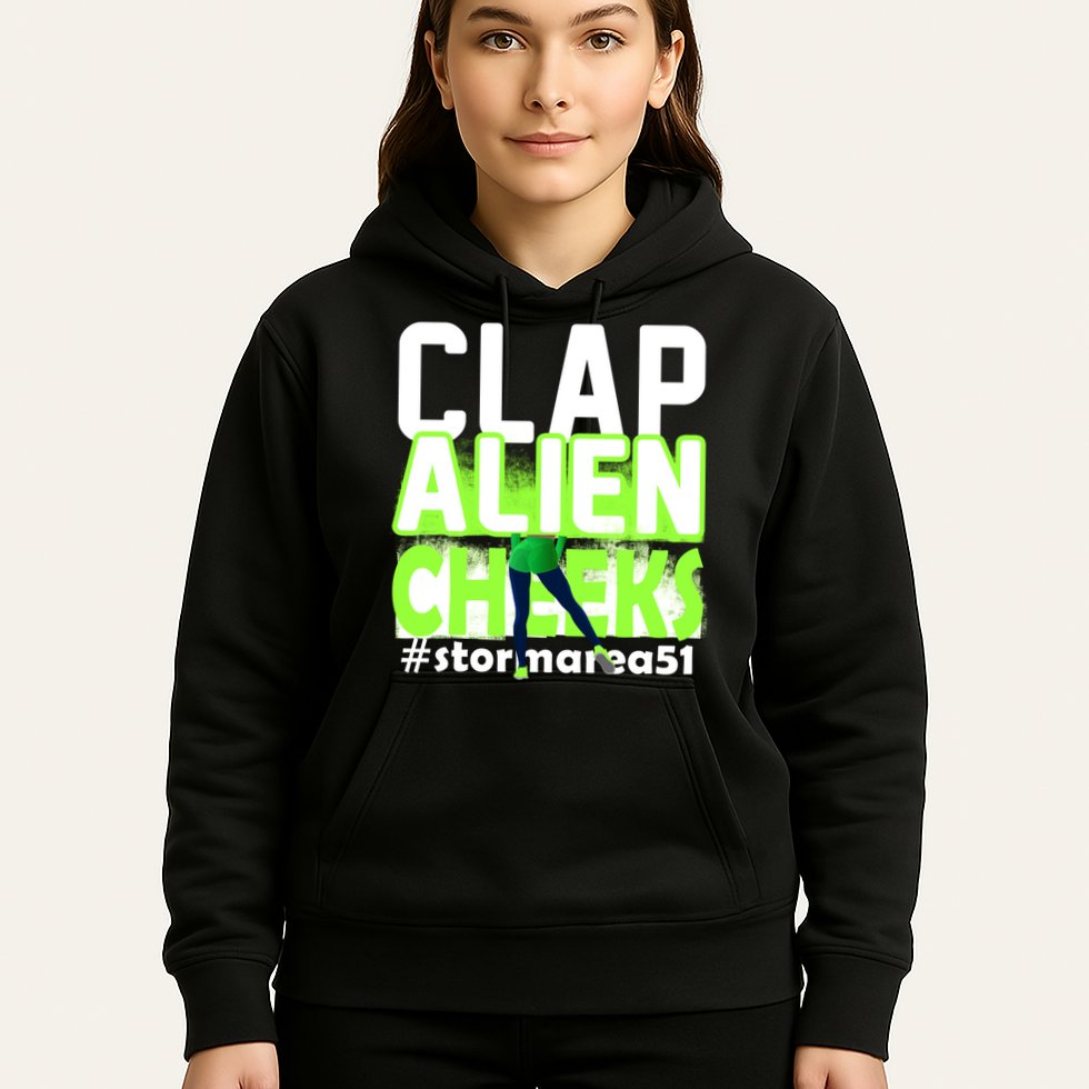 Clap Alien Cheeks Storm Area 51 Hoodie
