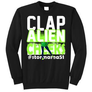 Clap Alien Cheeks Storm Area 51 Sweatshirt