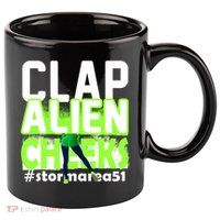 Clap Alien Cheeks Storm Area 51 11oz C Handle Ceramic Mug