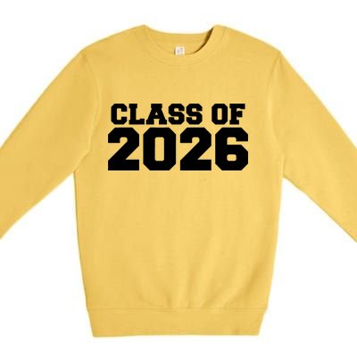 Class Of 2026 Graduation Premium Crewneck Sweatshirt