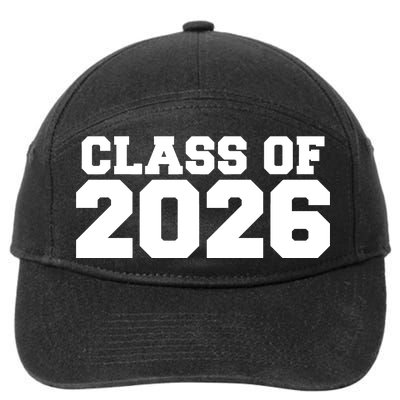 Class Of 2026 Graduation 7-Panel Snapback Hat