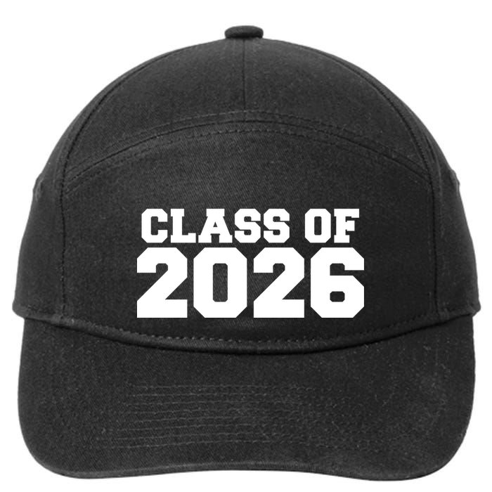 Class Of 2026 Graduation 7-Panel Snapback Hat