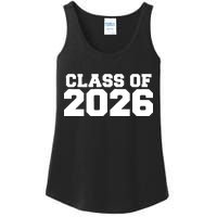 Class Of 2026 Graduation Ladies Essential Tank