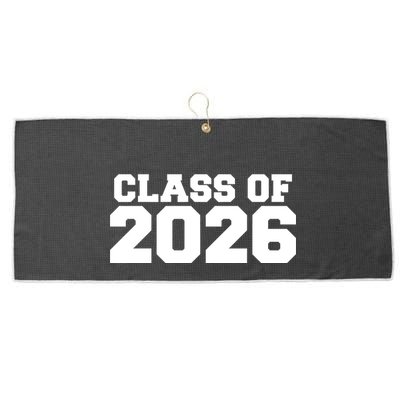 Class Of 2026 Graduation Large Microfiber Waffle Golf Towel