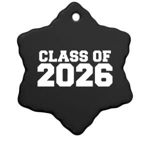 Class Of 2026 Graduation Ceramic Star Ornament