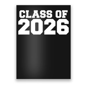 Class Of 2026 Graduation Poster