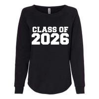 Class Of 2026 Graduation Womens California Wash Sweatshirt