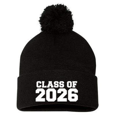 Class Of 2026 Graduation Pom Pom 12in Knit Beanie