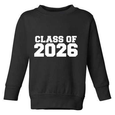 Class Of 2026 Graduation Toddler Sweatshirt