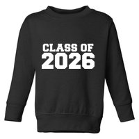 Class Of 2026 Graduation Toddler Sweatshirt