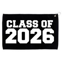 Class Of 2026 Graduation Grommeted Golf Towel