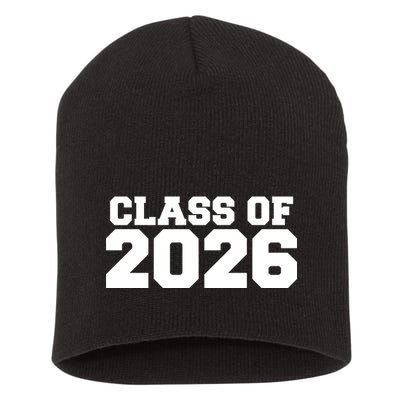 Class Of 2026 Graduation Short Acrylic Beanie