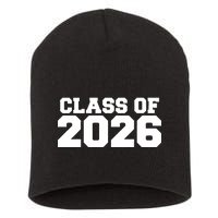 Class Of 2026 Graduation Short Acrylic Beanie