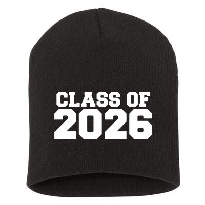 Class Of 2026 Graduation Short Acrylic Beanie