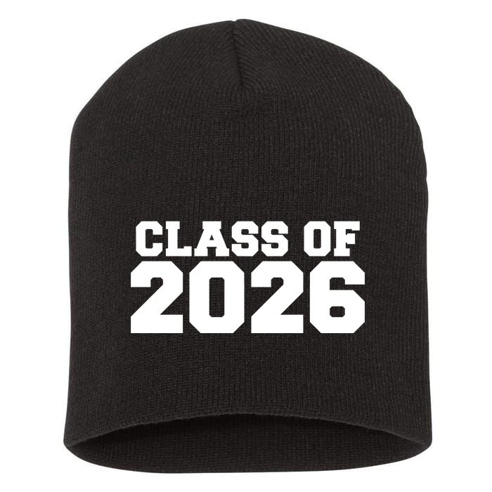 Class Of 2026 Graduation Short Acrylic Beanie