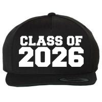 Class Of 2026 Graduation Wool Snapback Cap