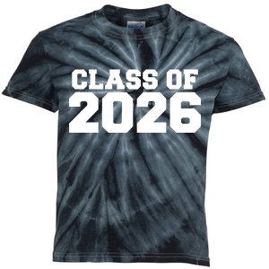 Class Of 2026 Graduation Kids Tie-Dye T-Shirt