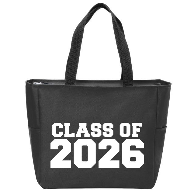 Class Of 2026 Graduation Zip Tote Bag