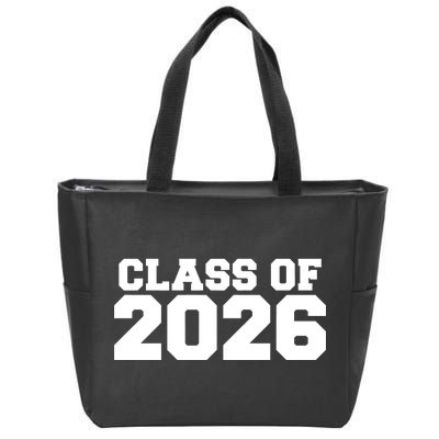 Class Of 2026 Graduation Zip Tote Bag