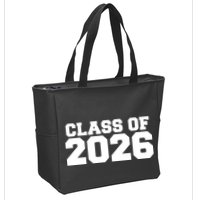 Class Of 2026 Graduation Zip Tote Bag