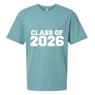 Class Of 2026 Graduation Sueded Cloud Jersey T-Shirt