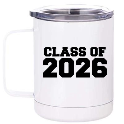 Class Of 2026 Graduation 12 oz Stainless Steel Tumbler Cup