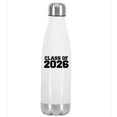 Class Of 2026 Graduation Stainless Steel Insulated Water Bottle