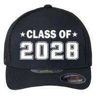 Class of 2028 Fist Day of SchooL Flexfit Unipanel Trucker Cap