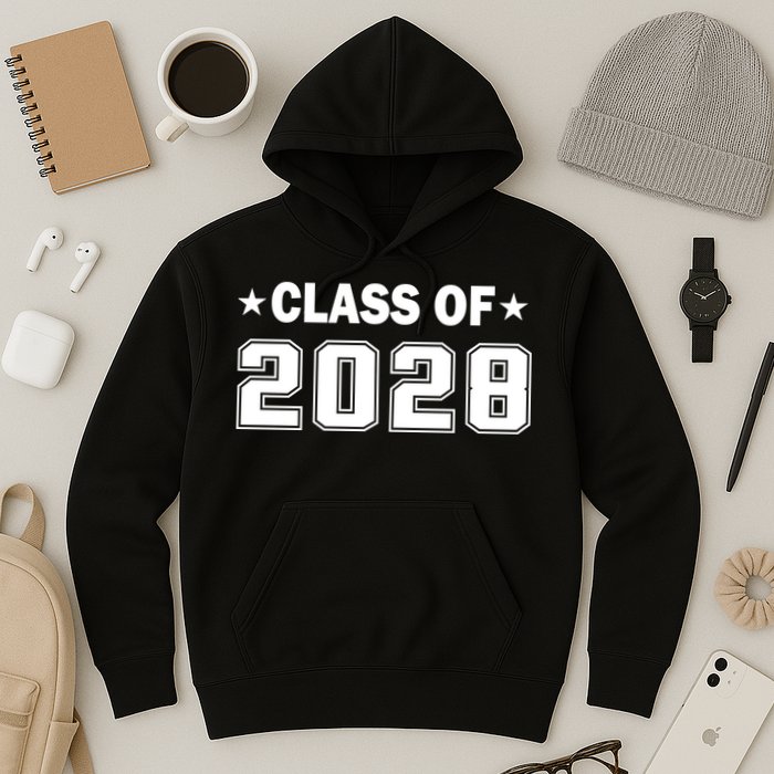 Class of 2028 Fist Day of SchooL Hoodie
