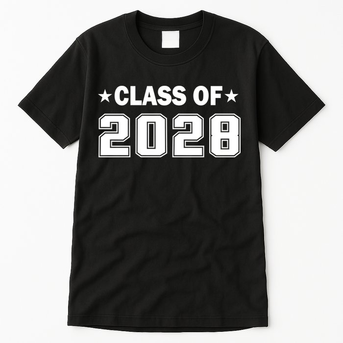 Class of 2028 Fist Day of SchooL Tall T-Shirt