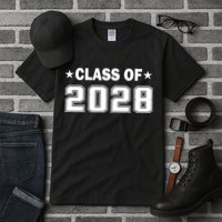 Class of 2028 Fist Day of SchooL Tall T-Shirt