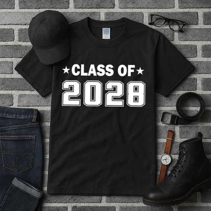 Class of 2028 Fist Day of SchooL Tall T-Shirt