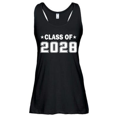 Class of 2028 Fist Day of SchooL Ladies Essential Flowy Tank