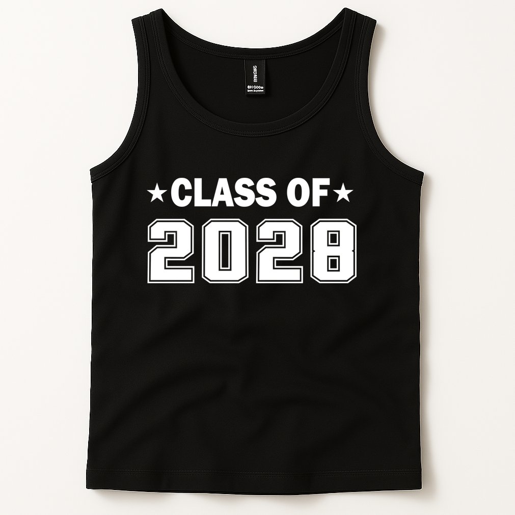 Class of 2028 Fist Day of SchooL Tank Top