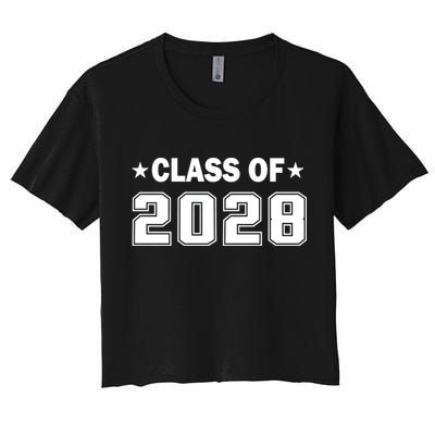 Class of 2028 Fist Day of SchooL Crop Top