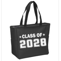 Class of 2028 Fist Day of SchooL Zip Tote Bag