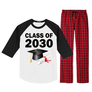 Class of 2030 Raglan Sleeve Pajama Set