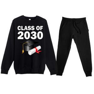 Class of 2030 Premium Crewneck Sweatsuit Set