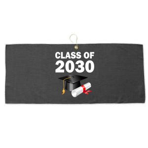 Class of 2030 Large Microfiber Waffle Golf Towel