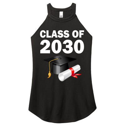 Class of 2030 Women's Perfect Tri Rocker Tank