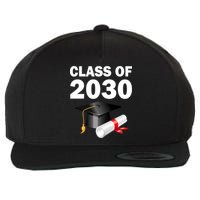 Class of 2030 Wool Snapback Cap