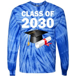 Class of 2030 Tie-Dye Long Sleeve Shirt