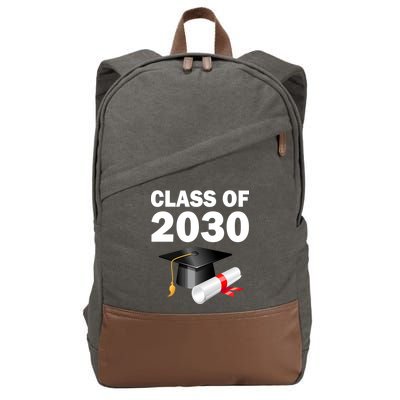 Class of 2030 Cotton Canvas Backpack