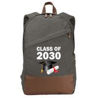 Class of 2030 Cotton Canvas Backpack